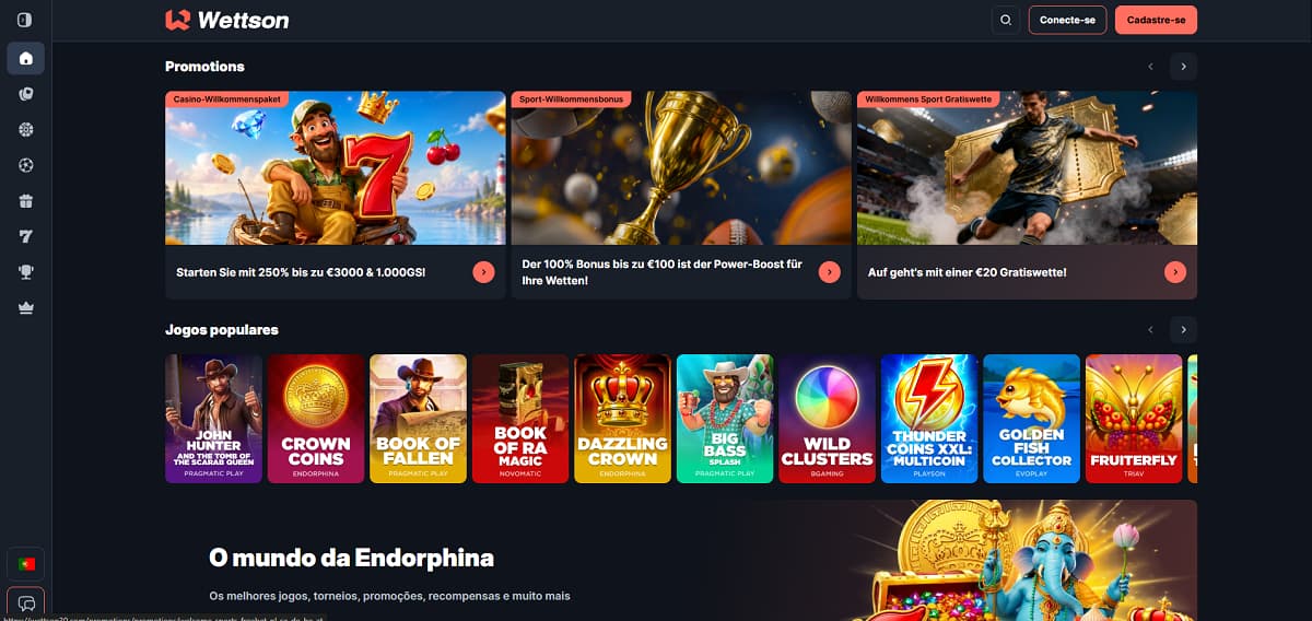 Wettson homepage